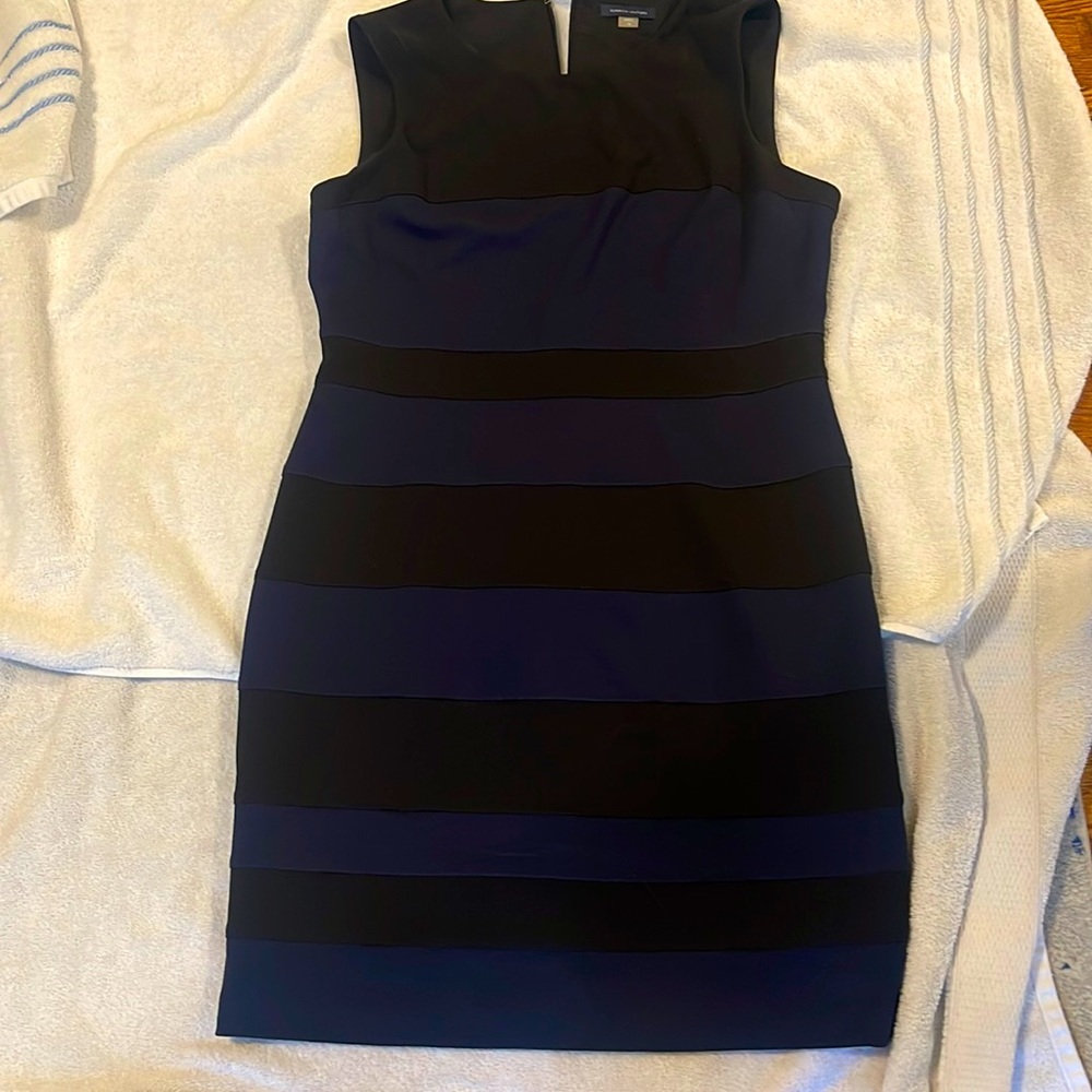 Tommy Hilfiger black:navy striped dress